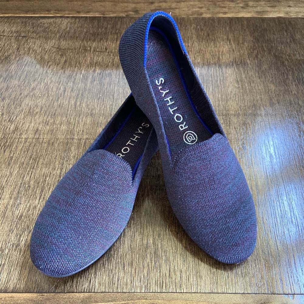 Rothy’s Navy Heather Loafer